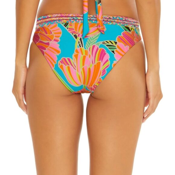 Trina Turk 'Poppy' Braided-Band Hipster Bikini Bottom, Multicolor - Picture 2 of 2